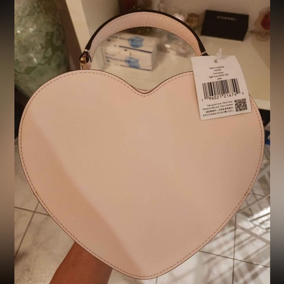 New Kate Spade Love Shack Embellished Heart Crossbody Bag - Picture 7 of 9
